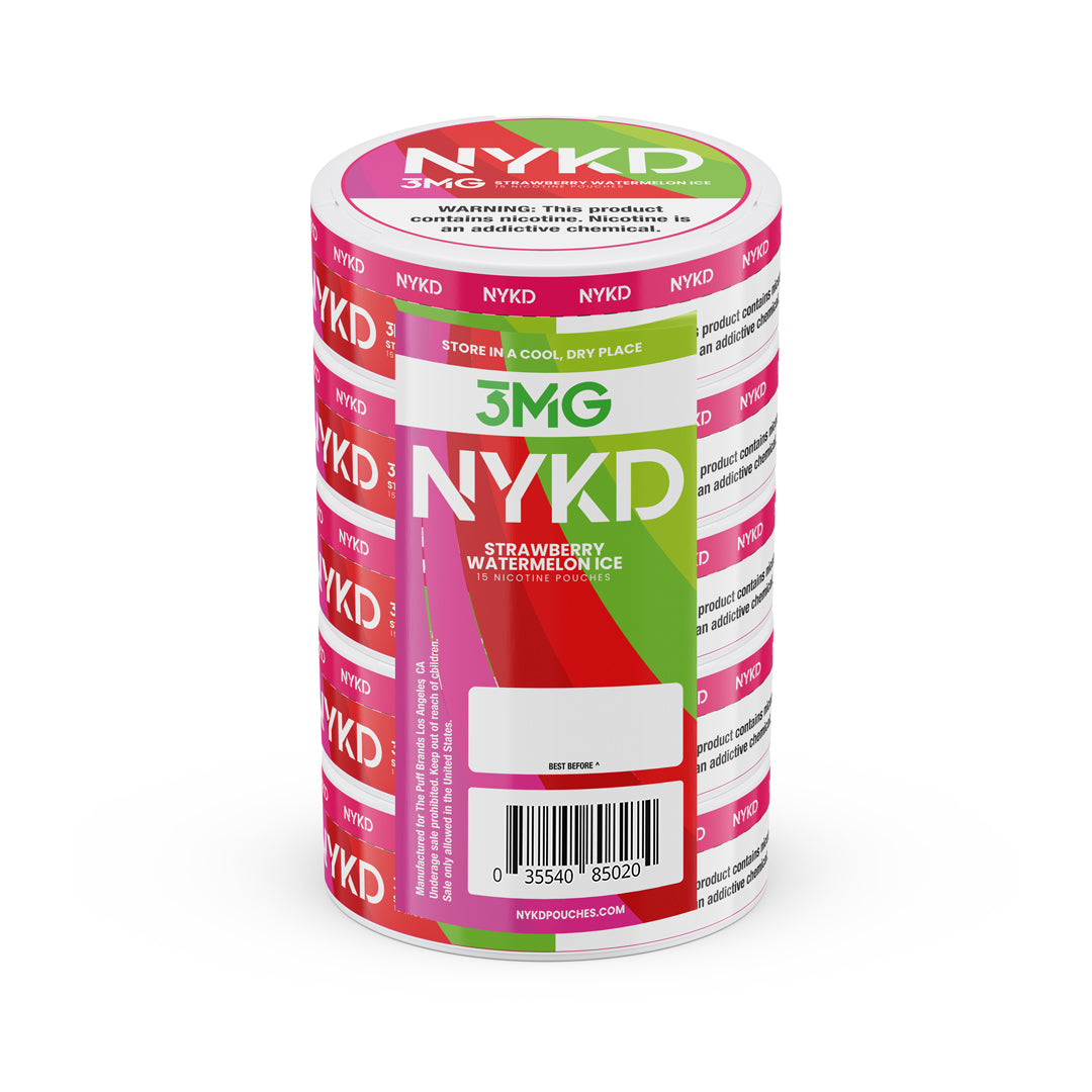 NYKD Strawberry Watermelon Ice 3MG