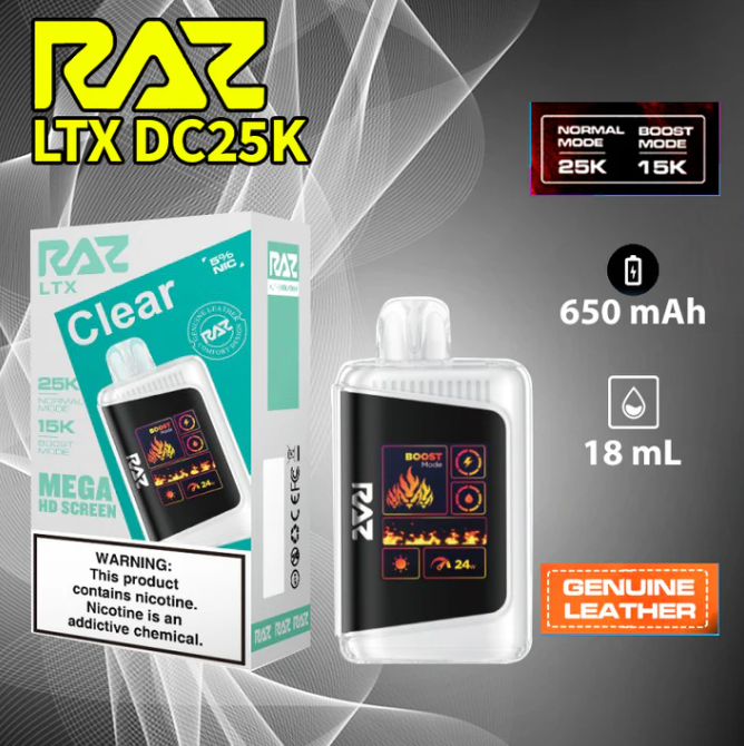 RAZ LTX 25K Clear
