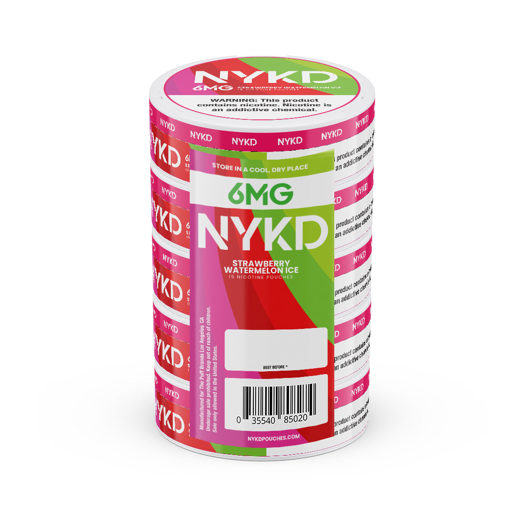 NYKD Strawberry Watermelon Ice 6MG