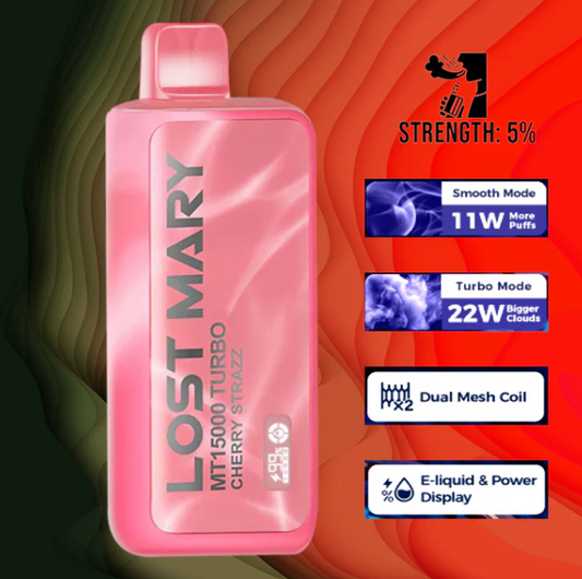 LOST MARY MT 15K CHERRY STRAZZ