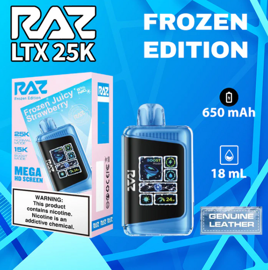 RAZ LTX 25K Frozen Juicy Strawberry