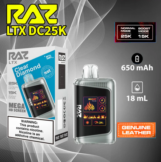 RAZ LTX 25K Clear Diamond