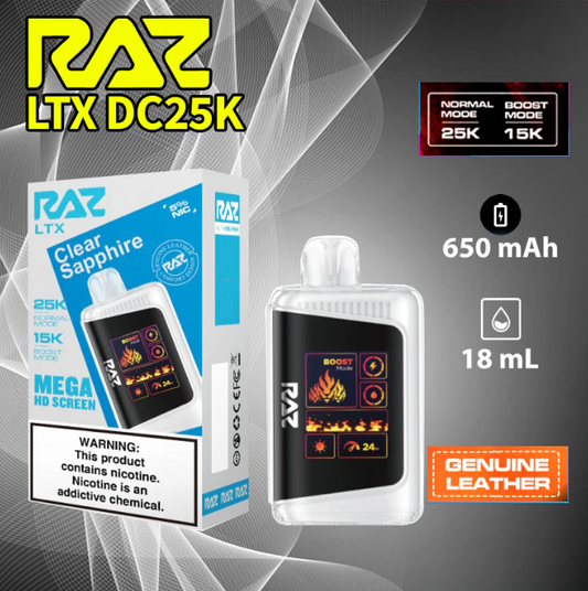 RAZ LTX 25K Clear Sapphire