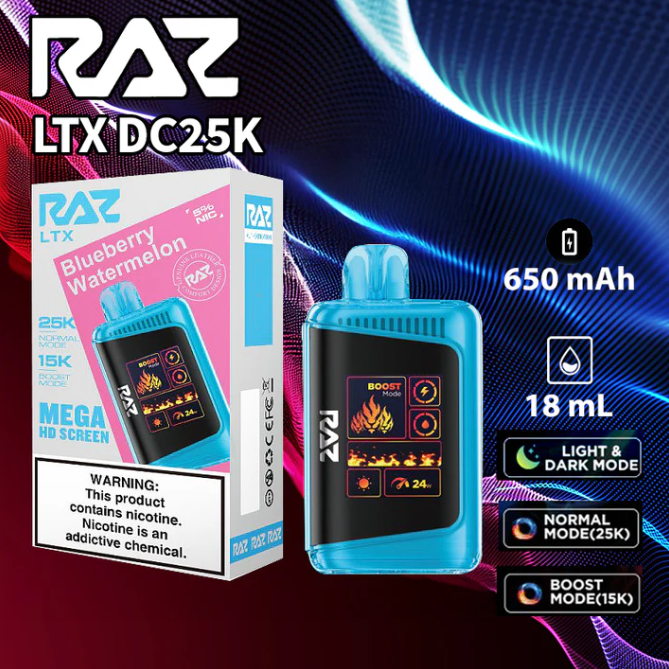 RAZ LTX 25K Blueberry Watermelon