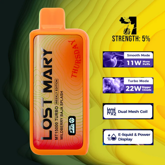 LOST MARY MT 15K WILD BERRY BAJA SPLASH
