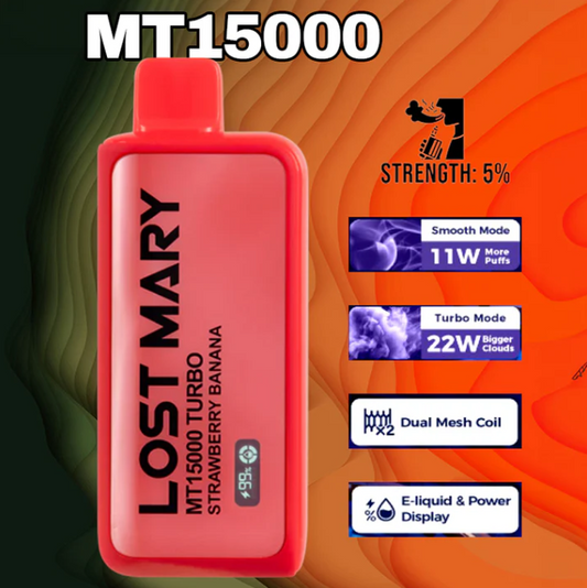 LOST MARY MT 15K STRAWBERRY BANANA