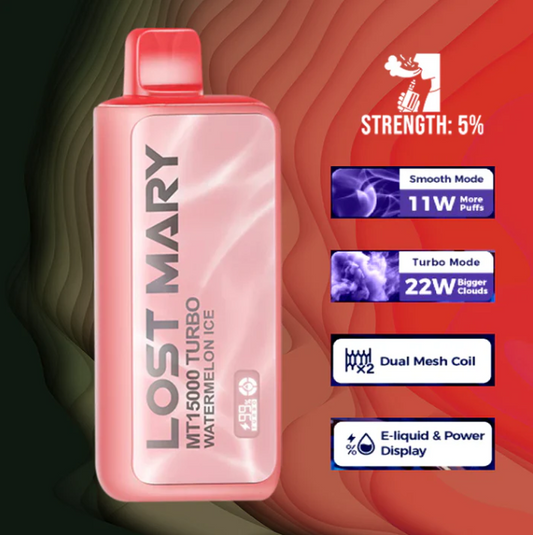 LOST MARY MT 15K WATERMELON ICE