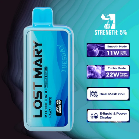 LOST MARY MT 15K HAWAII JUICE