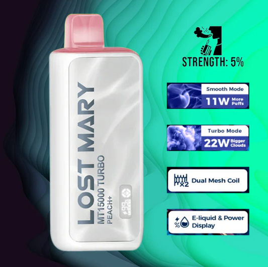 LOST MARY MT 15K PEACH+